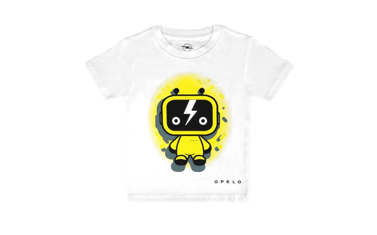 OPELO Kids - T-Shirt weiss